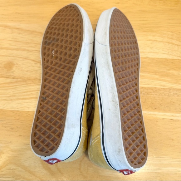 Vans Old Skool Men’s Size 6 Women’s Size 7.5 Unisex Mustard Yellow - Picture 6 of 8